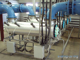 SVAROG's stations for sewage disinfection 