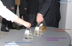 Сравнительный анализ воды: до и после водоочистки воды и затем после фильтра водоочистки и обеззараживание воды  ультрафиолетовым излучением с применением ультразвука.